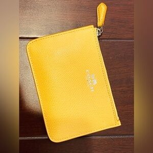 Coach Leather Card Holder/Key Holder